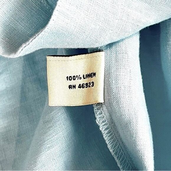 LaHabana Miami Linen Cubavera Cuban Style Guayabera Sleeveless Shirt Dress - Picture 14 of 16